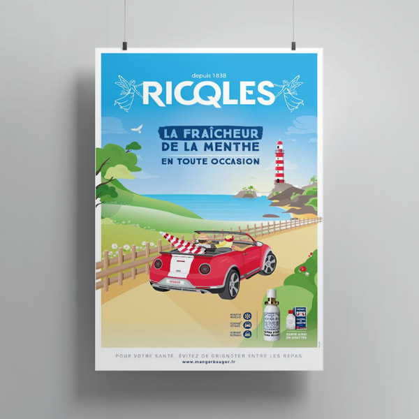 Cocoa l'île de la créativité : Agence de communication à Lille | Affiches publicitaires